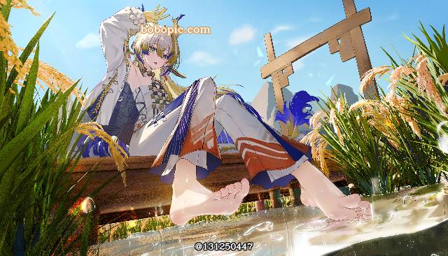 Arknights, Shu, beautiful girl, 赤脚, 脚趾, 明日方舟, Shu (Arknights)