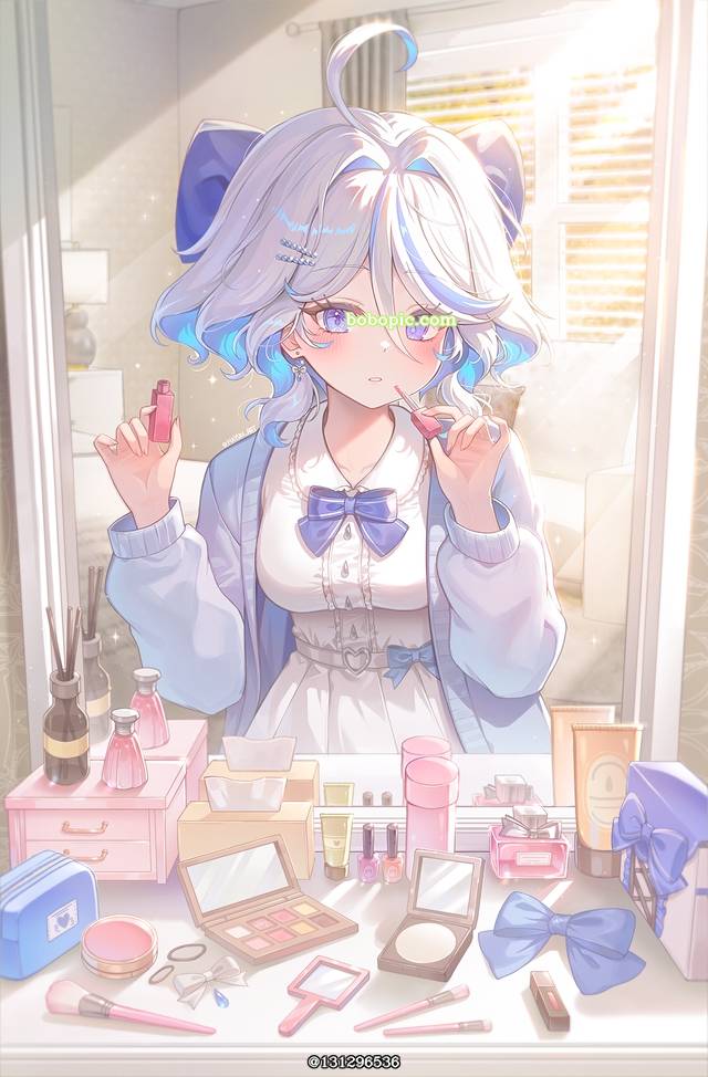 女孩子, young girl, Genshin Impact, 芙宁娜, 芙宁娜（原神）, 太美了, makeup, 原神500收藏