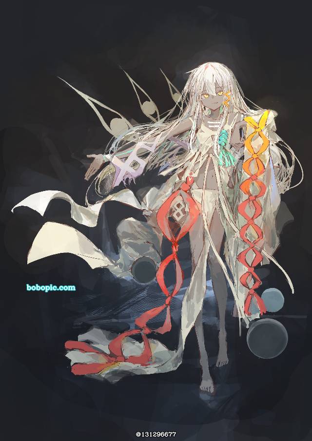 原创, 银发, 小麦色, 褐色皮肤
