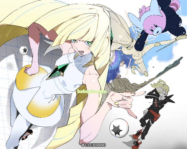 精灵宝可梦, 露莎米奈, 费洛美螂, Bewear, Gladion, 胖丁（宝可梦）