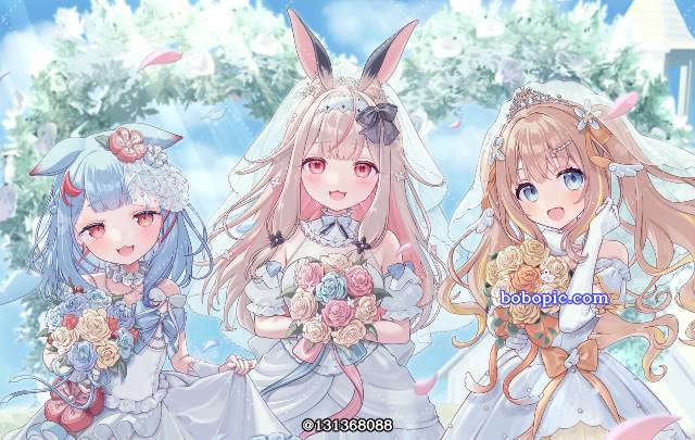 虚拟主播, 商业绘图, 婚纱, Virtual Youtuber 100+ bookmarks
