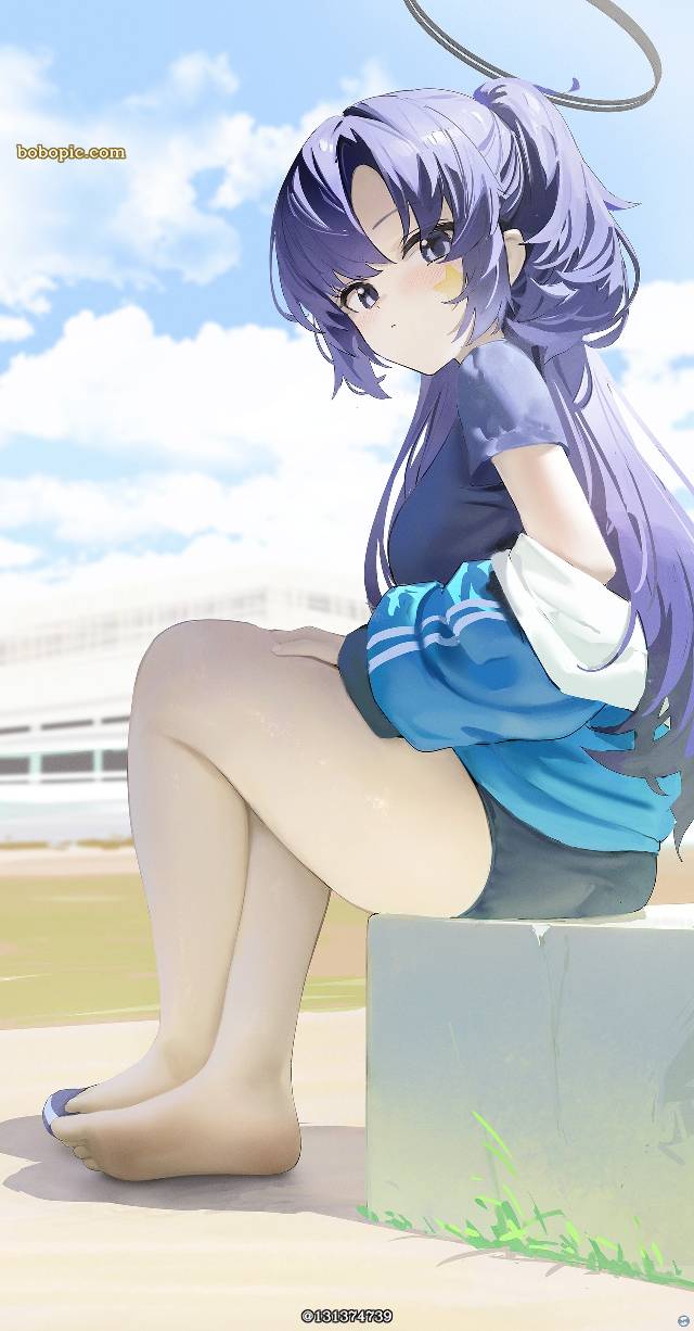 碧蓝档案, 早濑优香（体操服）, 赤脚, 脚指