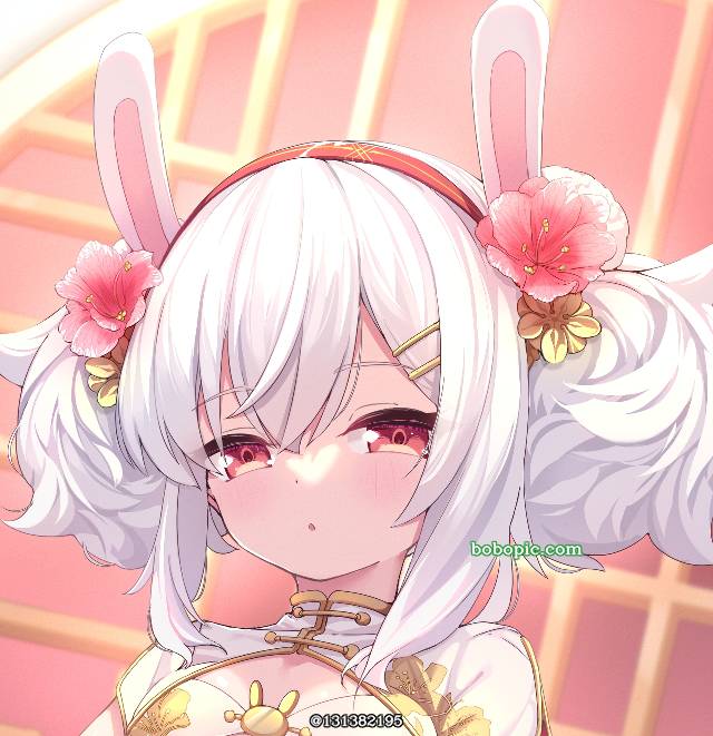 拉菲（碧蓝航线）, 插画, 碧蓝航线, 萝莉, Laffey, 旗袍
