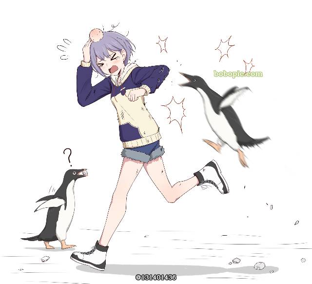 二创, Takamatsu Tomori, 企鹅