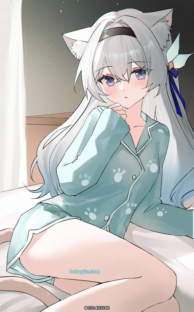 流萤（星穹铁道）, 崩坏：星穹铁道, Honkai: Star Rail, Firefly, cat ears, 崩坏：星穹铁道500收藏