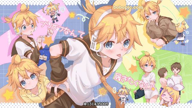 vocaloid, Vocaloid, 镜音连