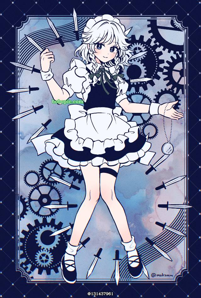 东方, 东方Project, sakuya izayoi, 东方Project250收藏
