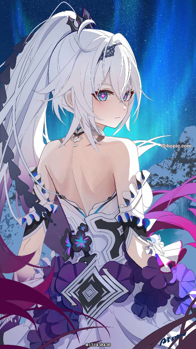 Kiana, 琪亚娜·卡斯兰娜, 崩坏3rd, 崩坏3, 女孩子, 100 Day Challenge, 后背