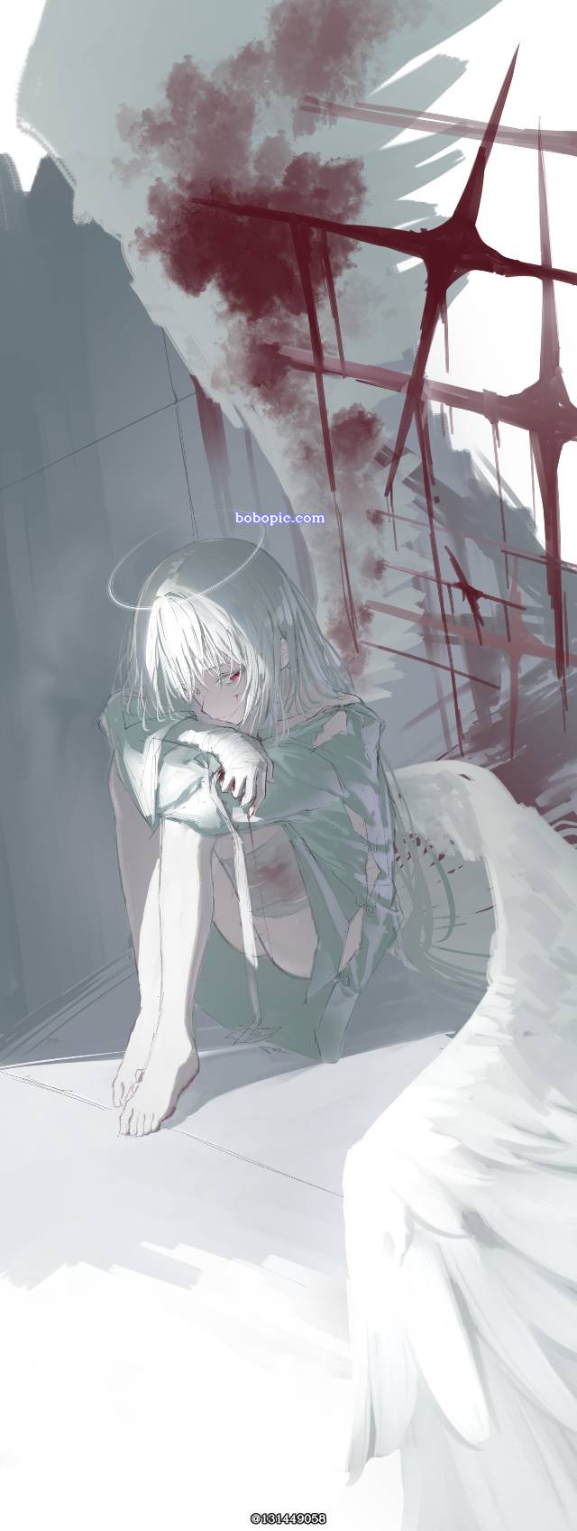 女孩子, 原创, 插画, young girl, angel