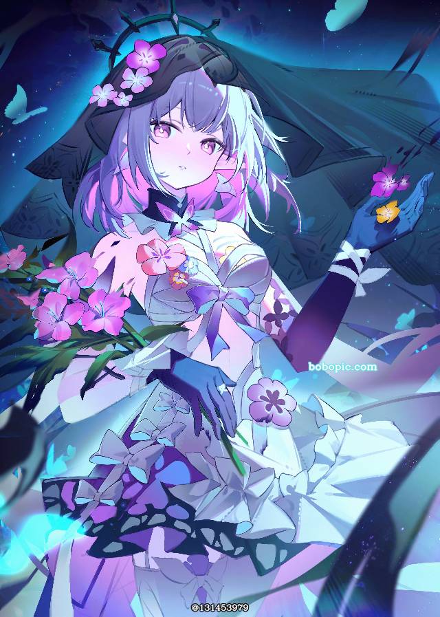 女孩子, 遐蝶, 崩坏：星穹铁道, Honkai: Star Rail, Honkai: Star Rail, young girl, 插画