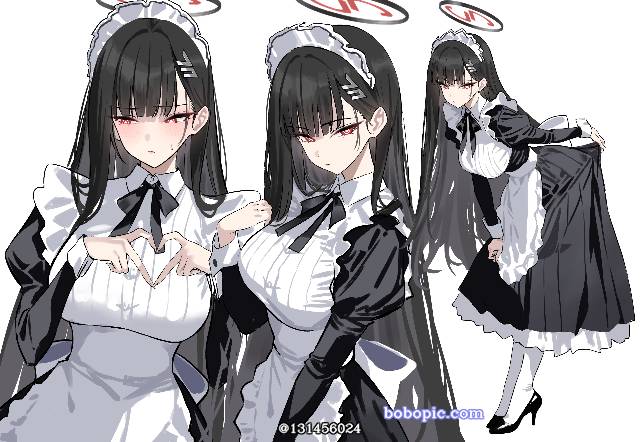 碧蓝档案, 调月莉音, 女仆装