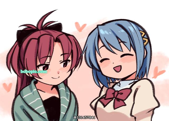 美树沙耶香, 佐仓杏子, 魔法少女小圆, 红蓝（魔法少女小圆）