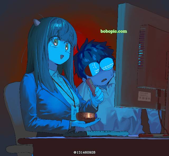 女孩子, 我家孩子, blue screen of death