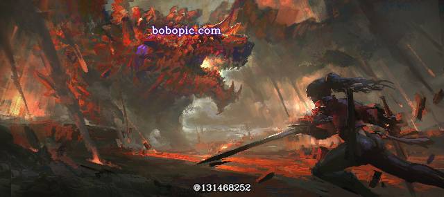 illustration, impasto, painting, drawing on board, original picture, original works