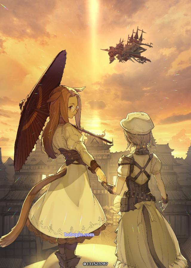 airship, 黄昏