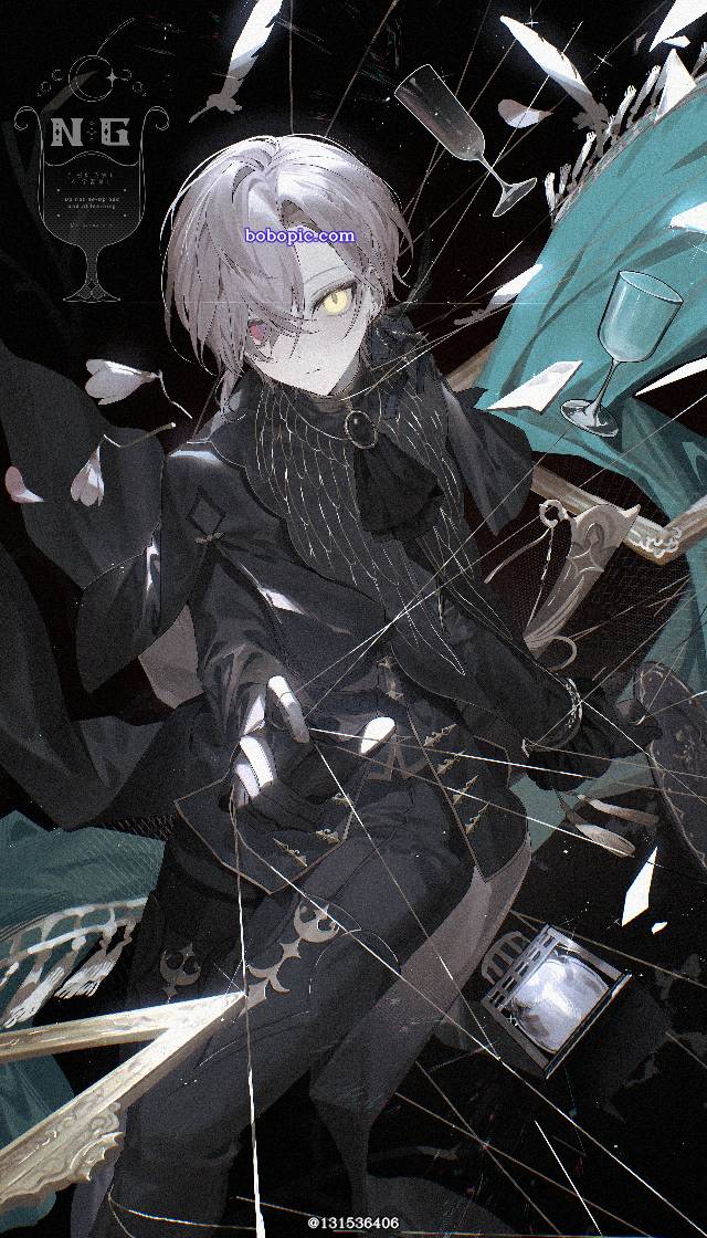 unisex, marionette, thread, 异色瞳