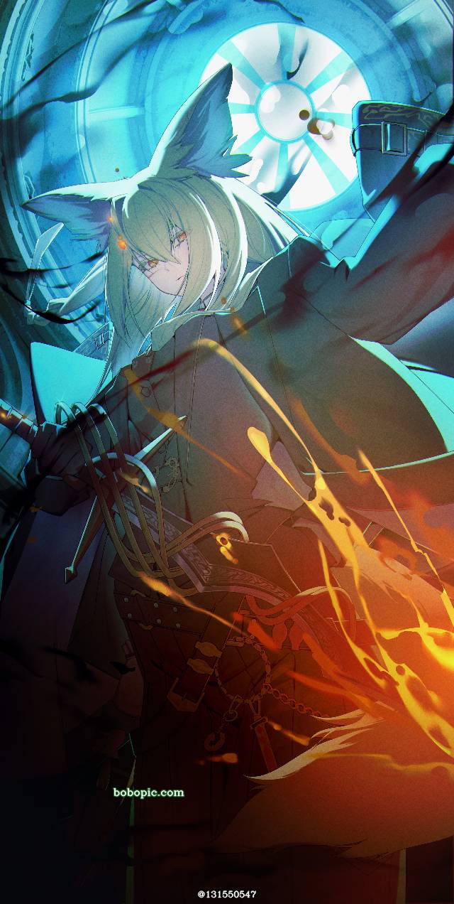 一张明日方舟绘画图片