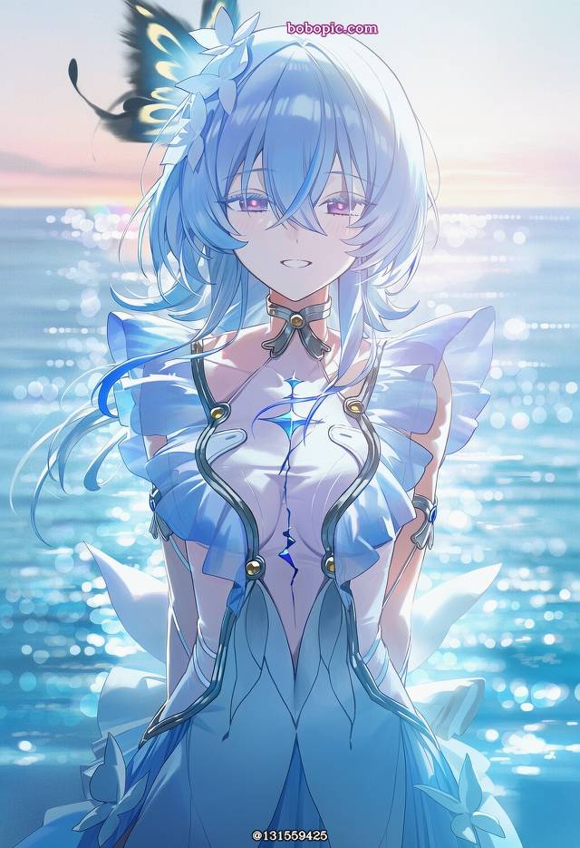 女孩子, Wuthering Waves, The Shorekeeper, 欧派, AI-Generated
