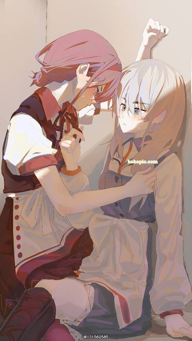 女孩子, young girl, yuri, Girls Band Cry, Momoka/Nina, Nina/Momoka