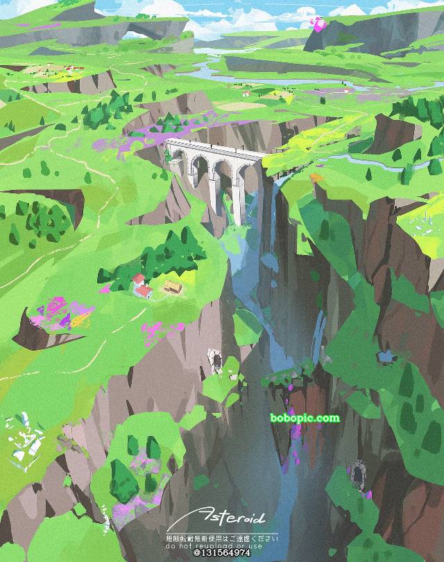 原创, 风景