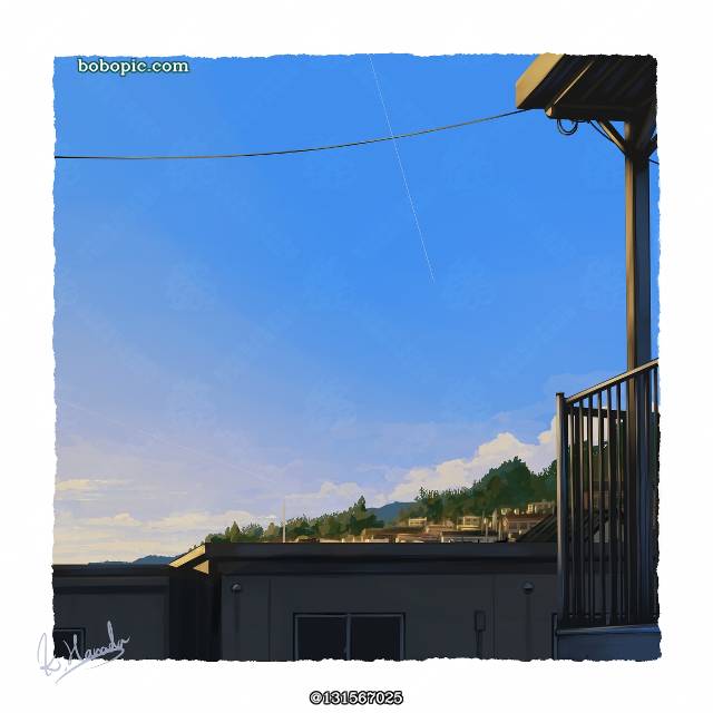 原创, 风景, sky, 蓝天