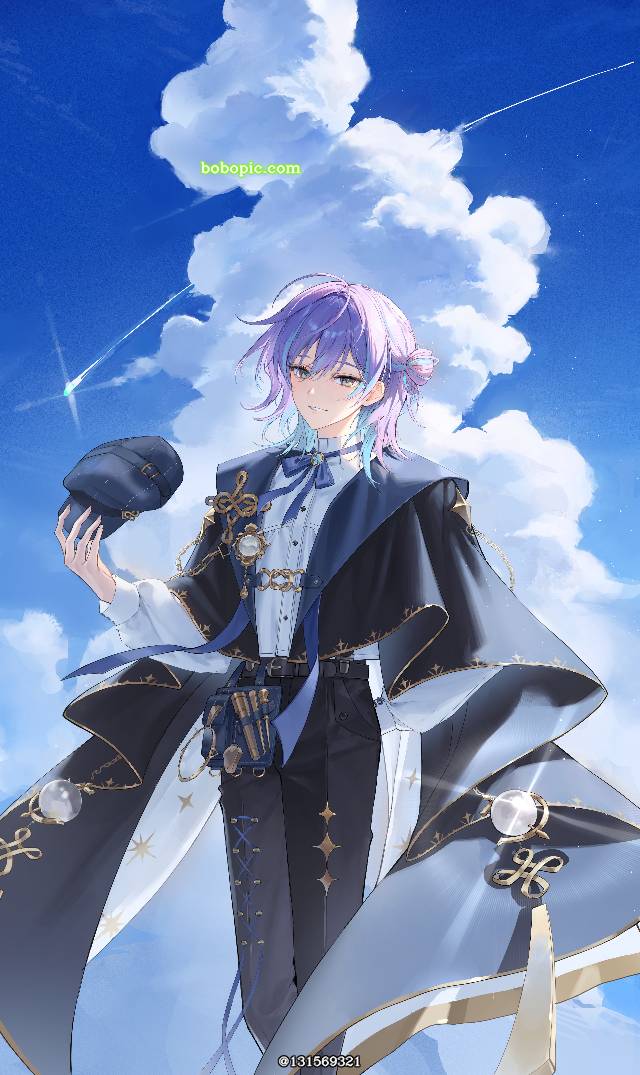 虚拟主播, 彩虹社, Hoshirube Sho, sky, Virtual Youtuber 100+ bookmarks