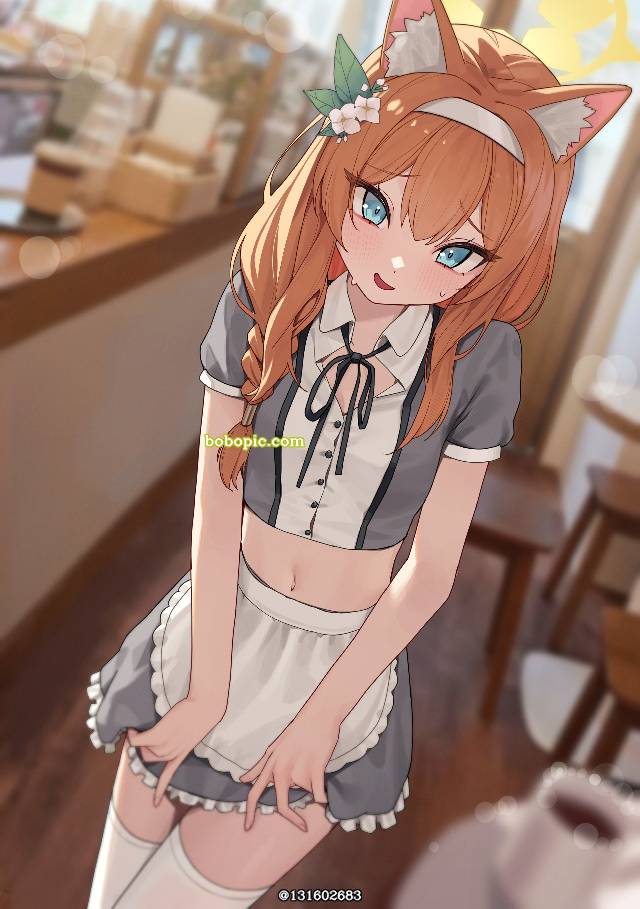 碧蓝档案, Mari Iochi, marie, 肚脐, Blue Archive 1000+ users