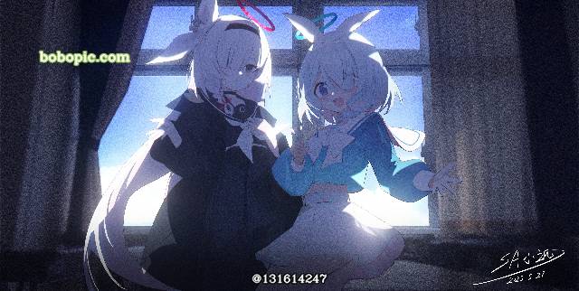 碧蓝档案, doujin, Alona (Blue Archive), Plana