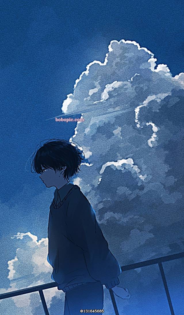原创, 原创, 男孩子, 夏天, sky