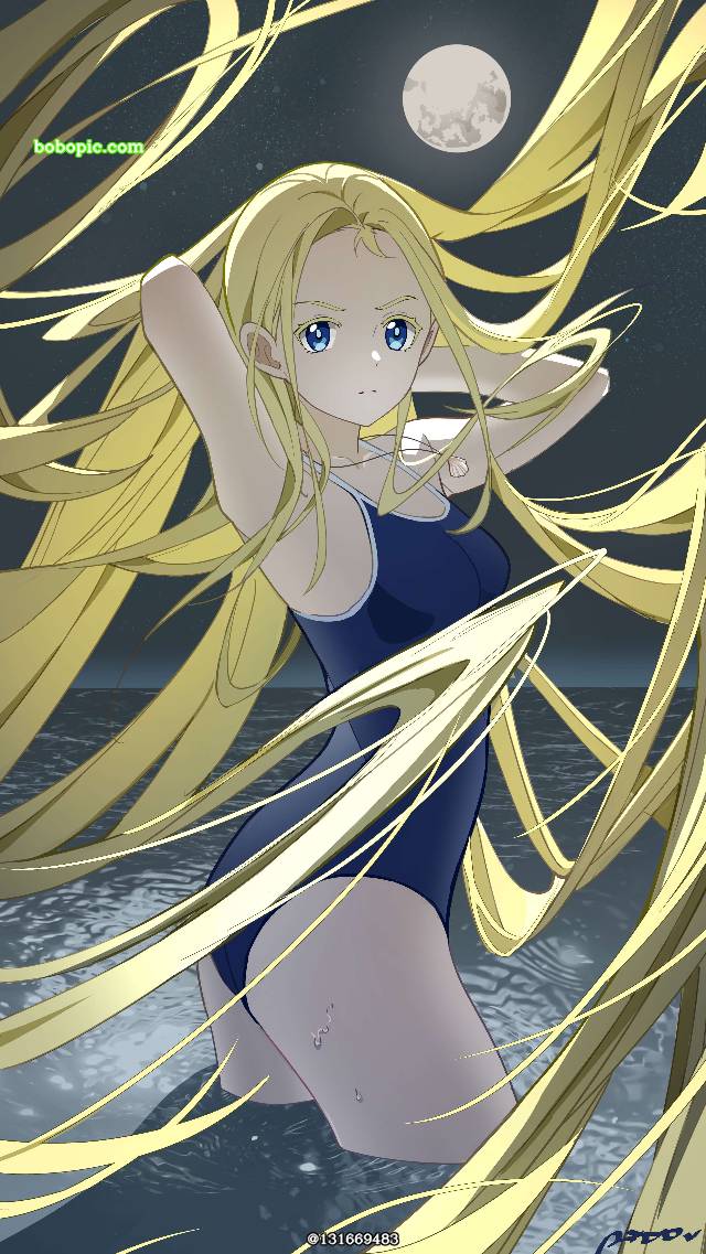 金发, 女孩子, 100 Day Challenge, Summer Time Rendering, Ushio Kofune