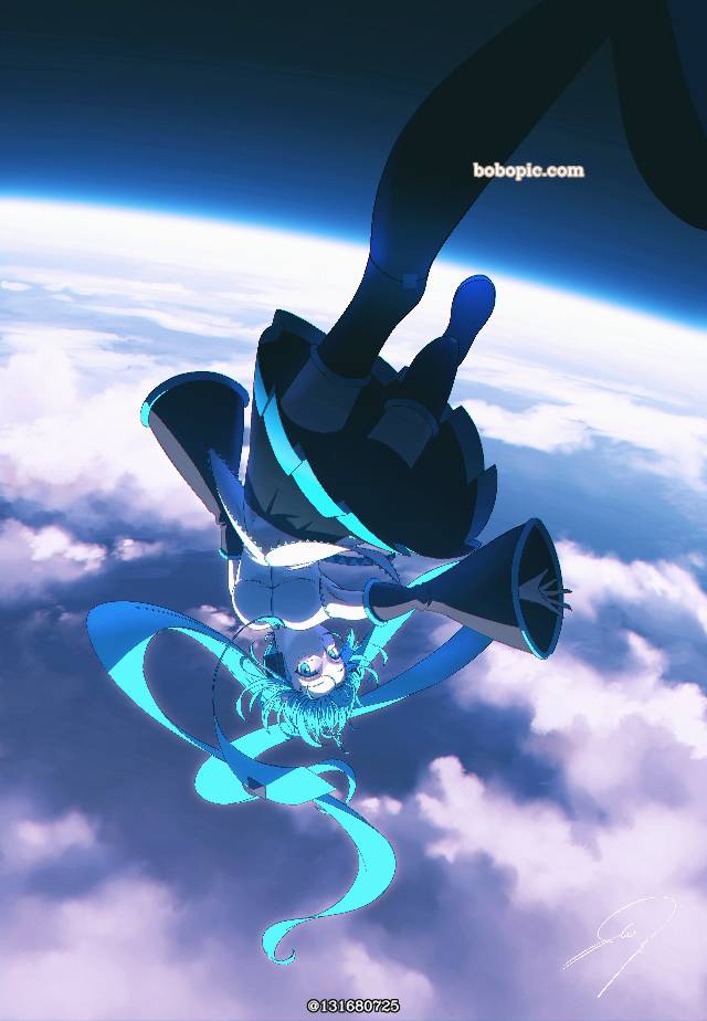 风景, fantasy, 女孩子, vocaloid, 初音未来