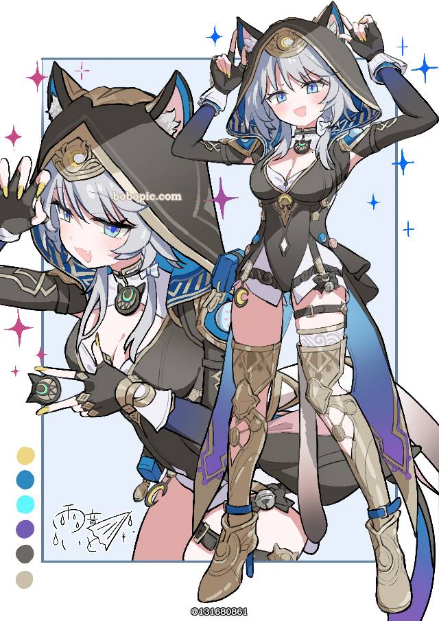 Honkai: Star Rail, 崩坏：星穹铁道, Honkai: Star Rail, 赛飞儿, cat ears, 崩坏：星穹铁道100收藏