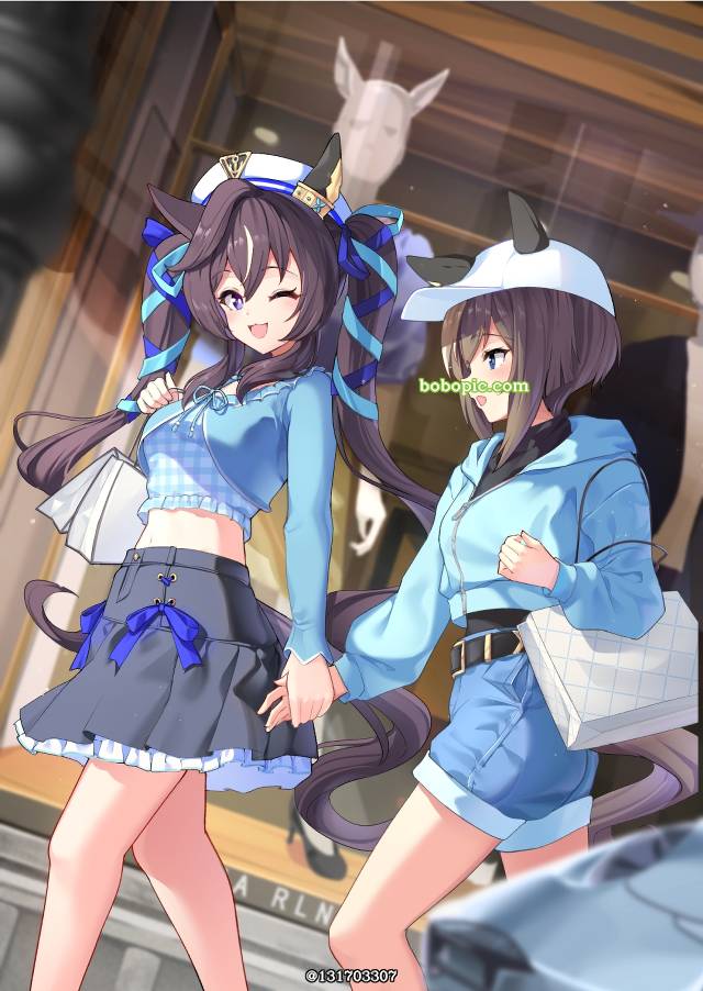 赛马娘Pretty Derby, 强击（赛马娘）, 马娘, 高尚骏逸（赛马娘）, 便服赛马娘
