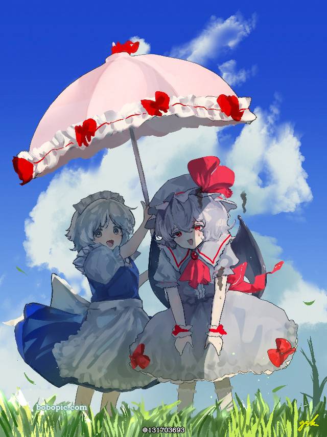 东方, 东方Project, sakuya izayoi, 蕾米莉亚·斯卡蕾特, 东方Project250收藏