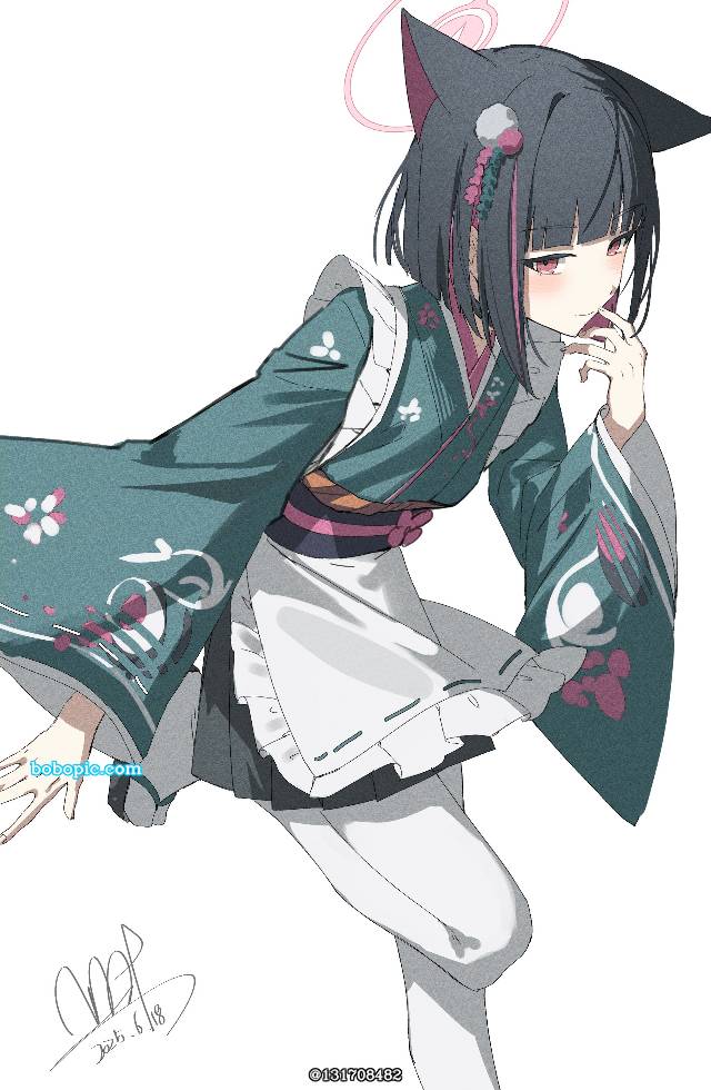 杏山和纱, Japanese maid, Japanese-style maid, Blue Archive 1000+ users