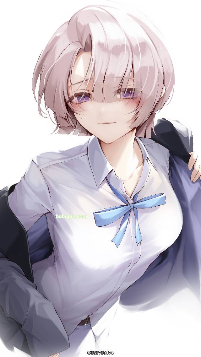 女校学生,学园偶像大师,有村麻央,漂亮的女孩,短发图片