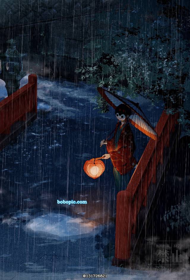 原创, 原创, 和风, rain, Japanese umbrella