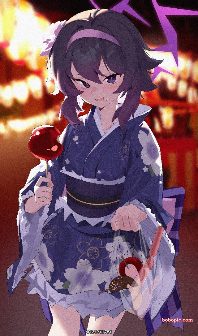碧蓝档案, 女孩子, Haruka Igusa, kimono