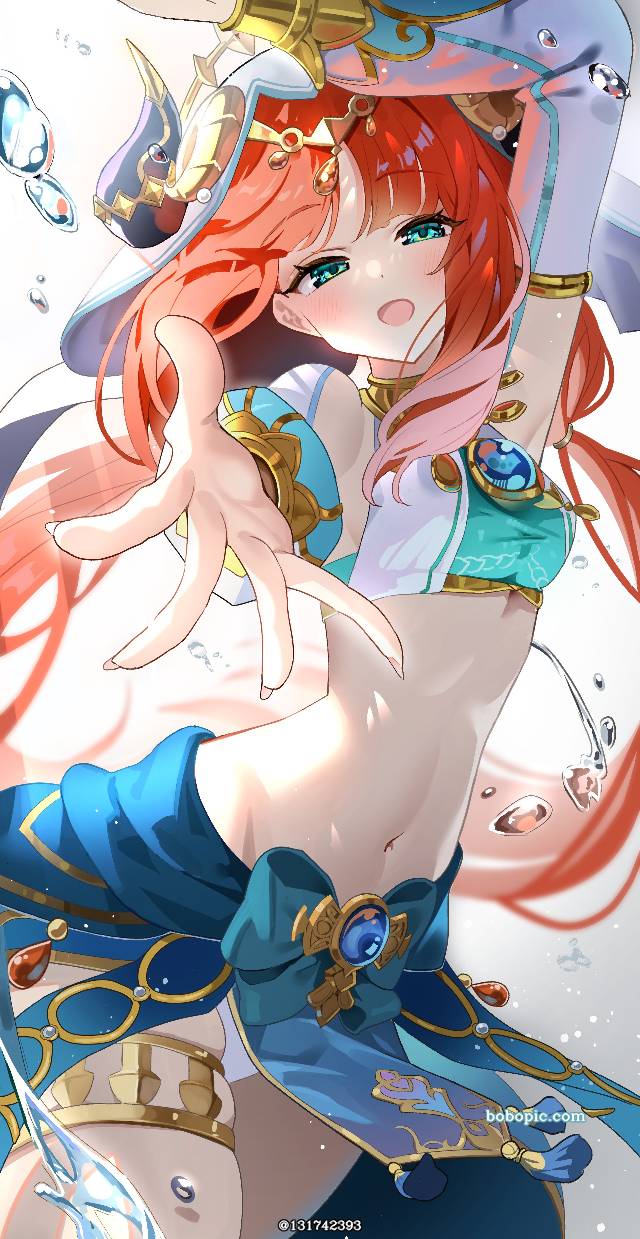 Genshin Impact, 妮露, 肚脐