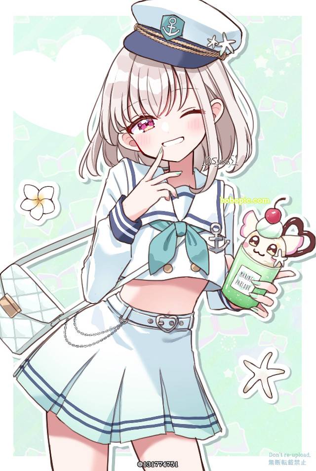光之美少女, 美甲, 肚脐