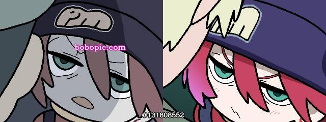 天手·让叶, 玛秋, scornful eyes, Q版