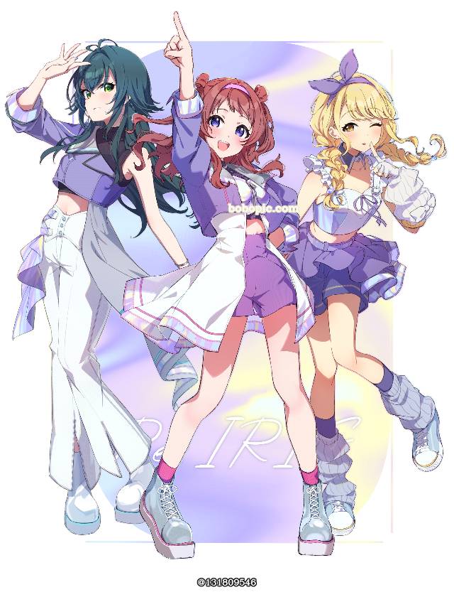 Gakuen IDOLM@STER, Saki Hanami, Temari Tsukimura, Kotone Fujita
