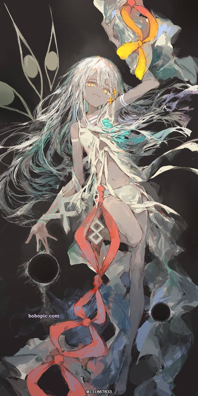 原创, 白发, 小麦色, 褐色皮肤