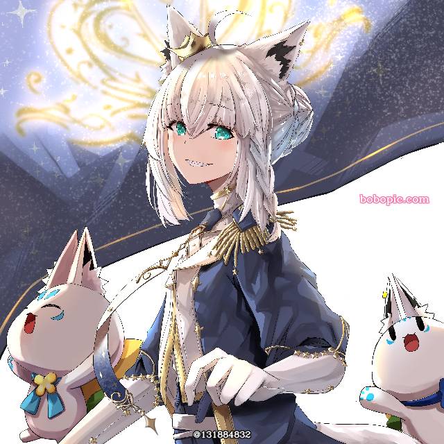 Hololive, 白上吹雪, Virtual Youtuber 100+ bookmarks, 兽耳