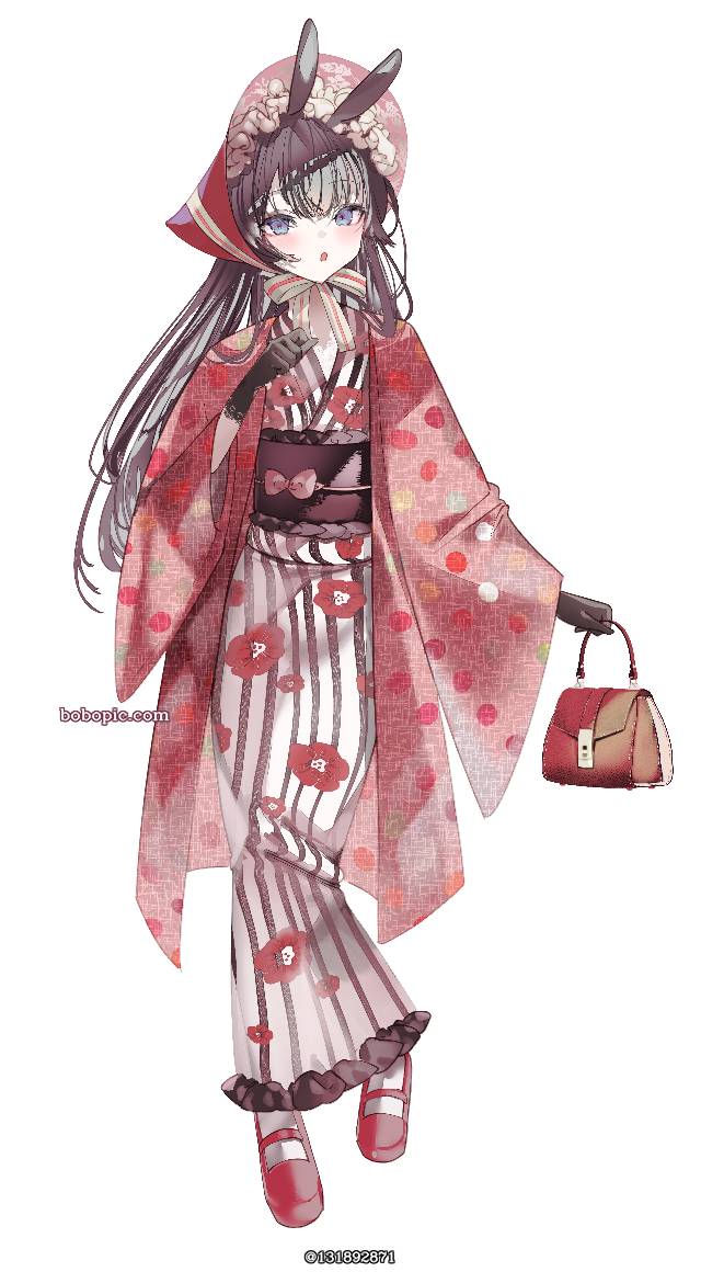 kimono, 月之美兔, Art Tower Mito