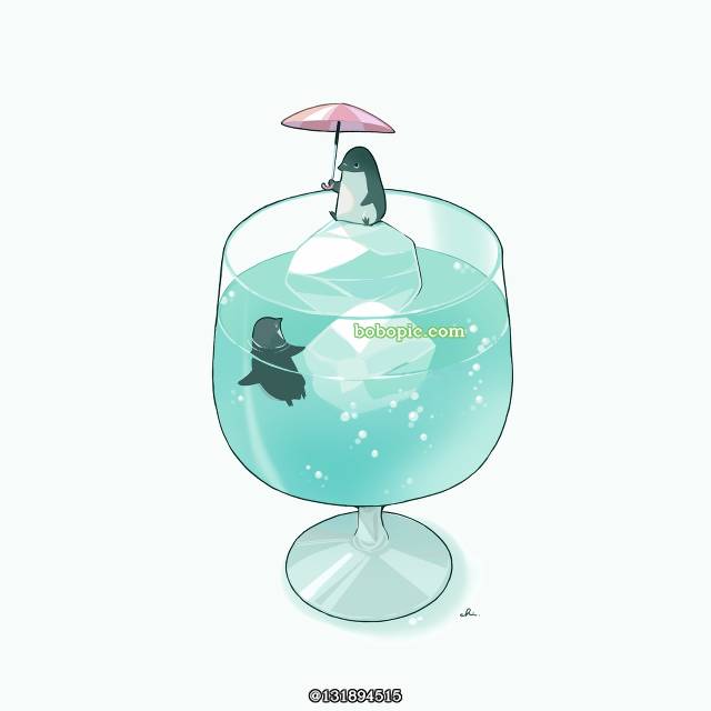 原创, 企鹅, 玻璃之中