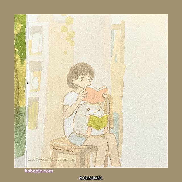 女孩子, 仓鼠, 原创