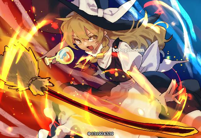 雾雨魔理沙, 女孩子, 东方Project, Touhou Project 100+ bookmarks