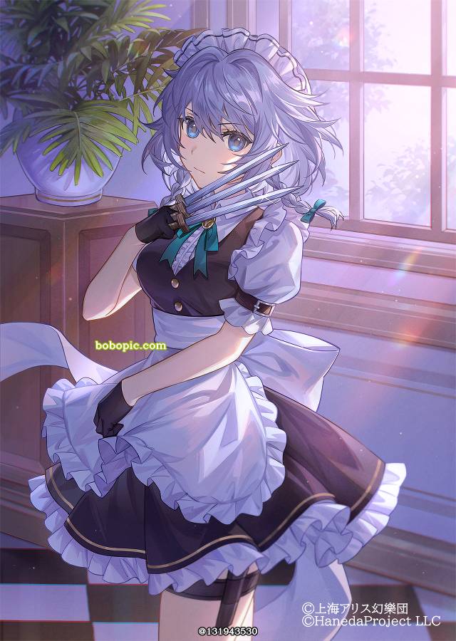 东方, 东方Project, sakuya izayoi, 东方Project500收藏