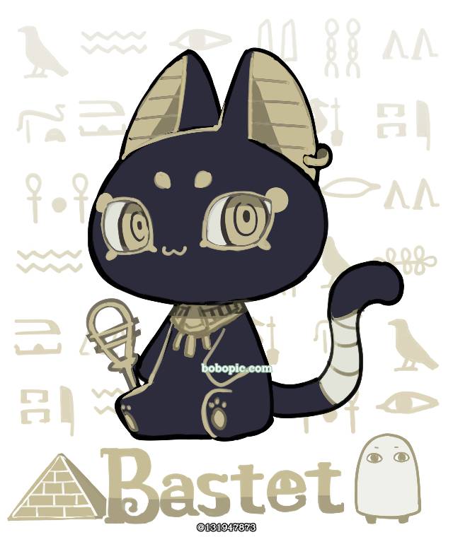 原创, cat, bastet, egypt